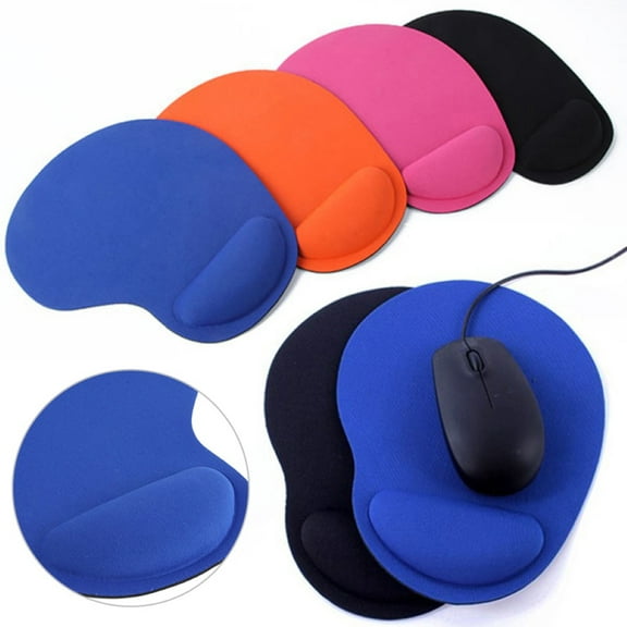 SPRING PARK Ergonomic Mouse Pad with Wrist Rest Support, EVA Gaming Mouse Pad, Non-Slip EVA Base for Computer, Laptop, Home, Office & Travel, Optional color