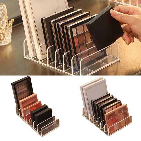 SPRING PARK Eyeshadow Palette Makeup Organizer - Bathroom Sink Vanity Trays, Accessories Storage Organizer Use for Closet, Shelf, Drawer, Sunglasses, Wallets