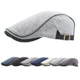 thumbnail image 1 of SPRING PARK Fashion Men Women Duckbill Golf Baseball Cap Outdoor Sports Vintage Adjustable Beret Hat, 1 of 7