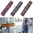 thumbnail image 1 of SPRING PARK Fashion Printed Yoga Mat Bag, Yoga Mat Carrier Full-Zip Exercise Yoga Mat Carry Bag for Women Men Adjustable Shoulder Strap, 1 of 7