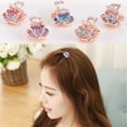 thumbnail image 1 of SPRING PARK Fashion Trendy Butterfly Crystal Rhinestone Hair Clip Claw Clip Hairpin Women Girl Headwear, 1 of 8