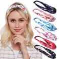 thumbnail image 1 of SPRING PARK Fashion Women Flamingo Headband for Makeup Cosmetic Facial Shower Spa Elastic Headwear, 1 of 7