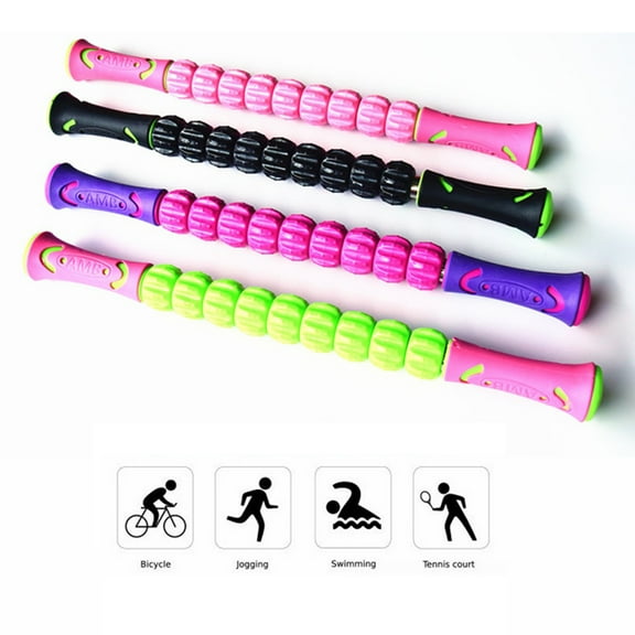 SPRING PARK Fitness Yoga Muscle Deep Tissue Massage Roller for Trigger Points Leg Cramps Quads Calf Gear Sports