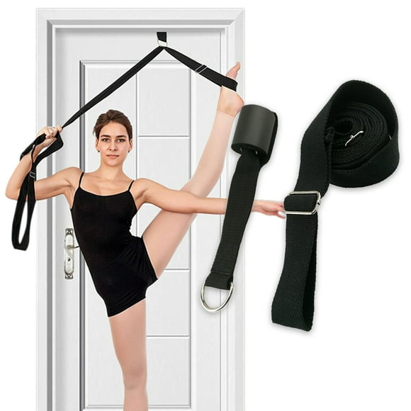 SPRING PARK Flexibility Yoga Ballet Dance Leg Stretcher Door Bands Foot Fitness Therapy Belt