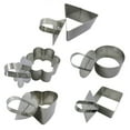 thumbnail image 1 of SPRING PARK Flower Heart Shape Mold Mousse Ring Mold Stainless Steel Cake Cutter Bake ware, 1 of 6
