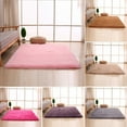 thumbnail image 1 of SPRING PARK Fluffy Modern Plush Pink Area Rug, 5’ x 7’, 1 of 4