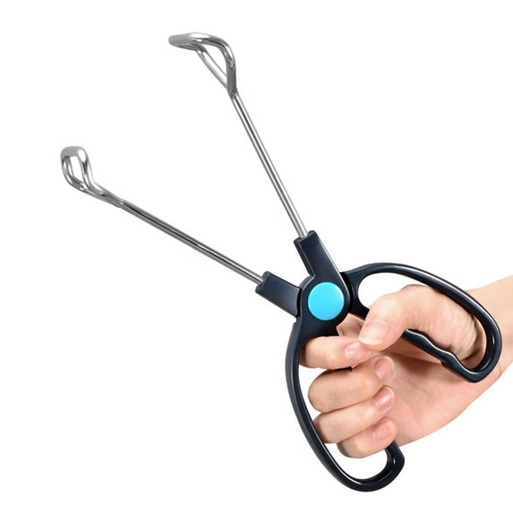 SPRING PARK Food Scissor Tongs, Heavy Duty Stainless Steel Kitchen Tongs for Cooking, Barbecue, Serving Scissors Tongs