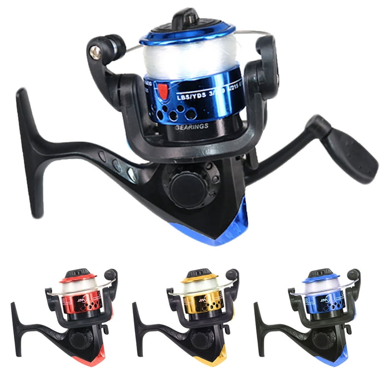 3 ball bearing fishing reel SPRING PARK Freshwater and Saltwater Fishing Reels Spinning Stainless Steel  Bearings Smooth Powerful 3 Ball Bearings of Smooth Drag Fishing Reels