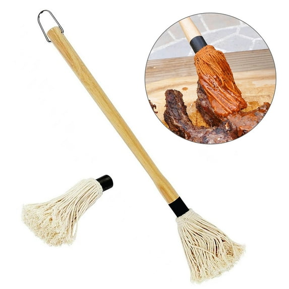 SPRING PARK Grill Basting Mop Replacement Heads for BBQ Grilling Smoking Steak