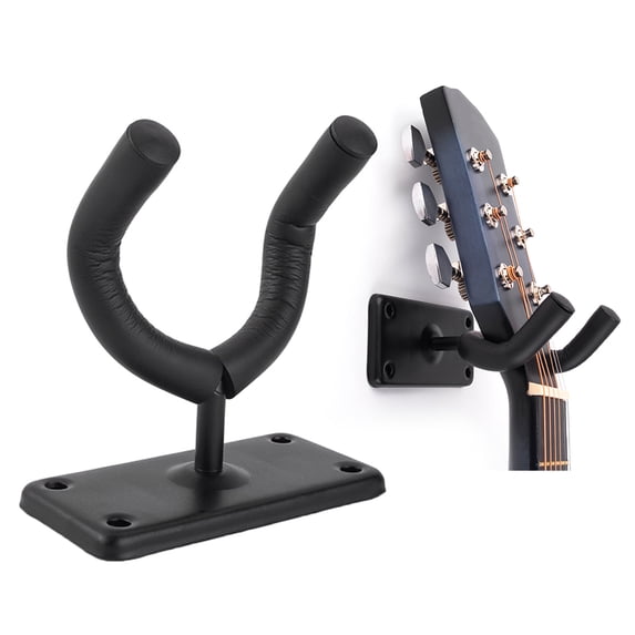 SPRING PARK Guitar Hanger Hook Holder Wall Mount Display Acoustic Guitar Stand Ukulele Bass Mandolin Banjo Wall Mounts Hangers