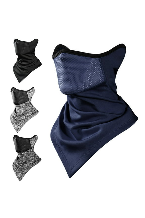 Half Face Balaclava Ski Mask for Cold Weather - Men's Winter Mouth Cover for Sports Motorcycle Riding, Skiing, Snowboarding, Running