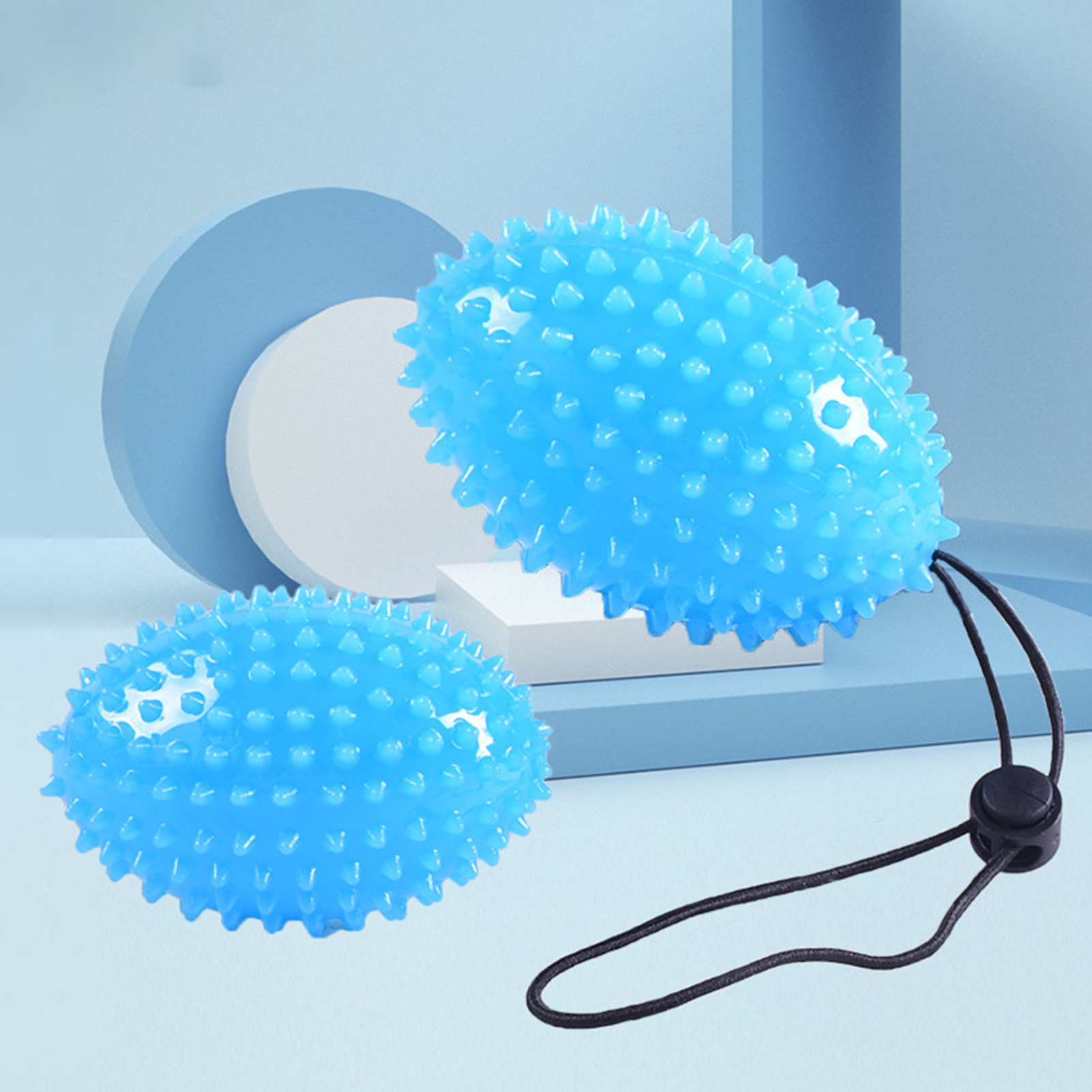 SPRING PARK Hand Grip Strength Trainer, Spiky Massage Balls for Back ...