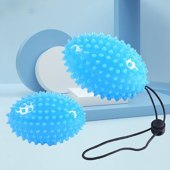 SPRING PARK Hand Grip Strength Trainer, Spiky Massage Balls for Back, Muscles and Hand Strengthener Exercise, Hand Grip Strengthening Ball for Athletes, Musicians & Physical Therapy