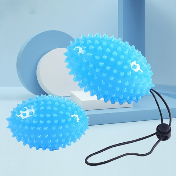 SPRING PARK Hand Grip Strength Trainer, Spiky Massage Balls for Back, Muscles and Hand Strengthener Exercise, Hand Grip Strengthening Ball for Athletes, Musicians & Physical Therapy