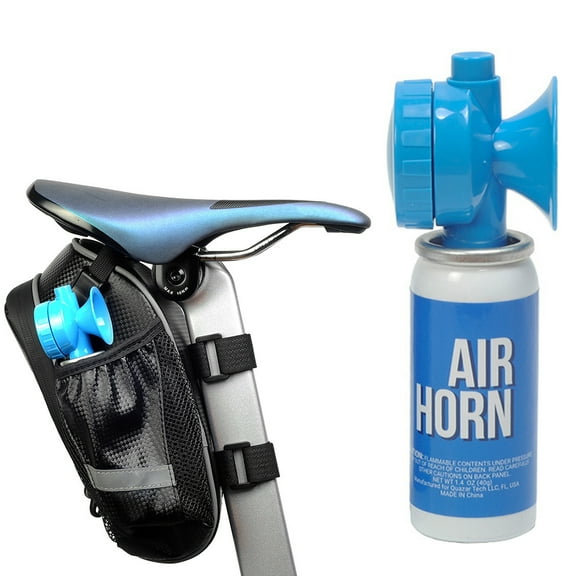 SPRING PARK Handheld Air Horn, Steel+Resin Handheld Air Pump Horn Loud Noise Maker Safety Horn for Outdoor Sports Game Events