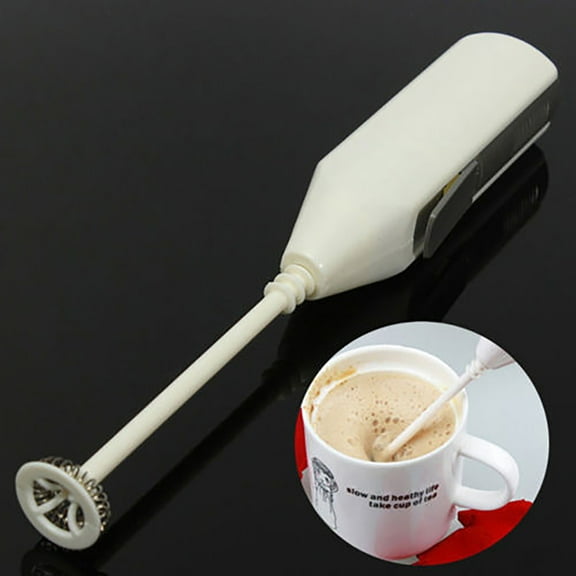 SPRING PARK Handy Electric Milk Frother Handheld Electric Foam Maker for Bulletproof Coffee Latte Cappuccino Hot Chocolate