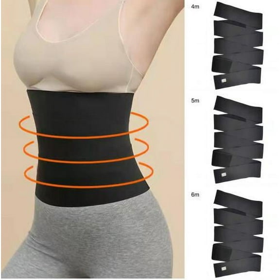 SPRING PARK High Elastic Bandage Wrap waist trainer Wrap Waist Trainer Tape,Wrapped Lumbar Support Body Shaper for women