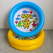 SPRING PARK High Quality Kid Swimming Pool, Round, PVC Yellow, 23.62 x 23.62 x 6.3