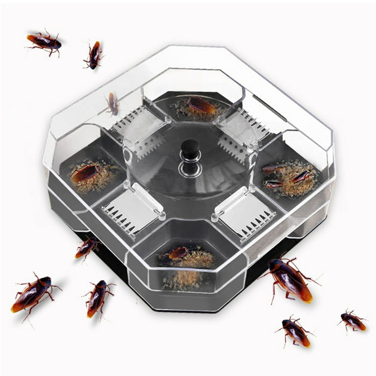 SPRING PARK Cockroach Trap, Durable, Plastic and Metal, Easy to