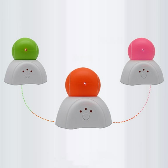 SPRING PARK Interactive Toys for Indoor Cats LED Laser Ball for Cats Automatic Rotating Mode, Pet Training Exercise Chaser Tool Cat Toys Kitten Toy