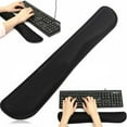 thumbnail image 1 of SPRING PARK Keyboard Wrist Rest Support Pad, Memory Foam, Ergonomic Design, Black, 1 of 6