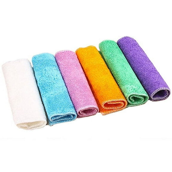 SPRING PARK Kitchen Dish Cloths Washable Cleaning Cloth Absorbent Dish Towels for Washing Dishes Wipe Glass Home Kitchen Household Supplies