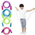 thumbnail image 1 of SPRING PARK LED Flashing Children Kids Jump Skipping Rope Jump Fitness Exercise PVC Handle, 1 of 7