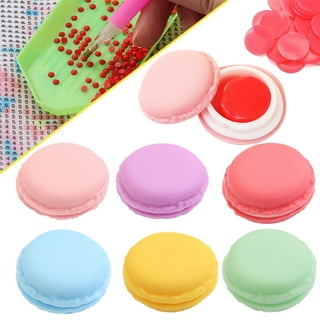 3 Pieces Diamond Painting Wax Storage Container Case with Glue