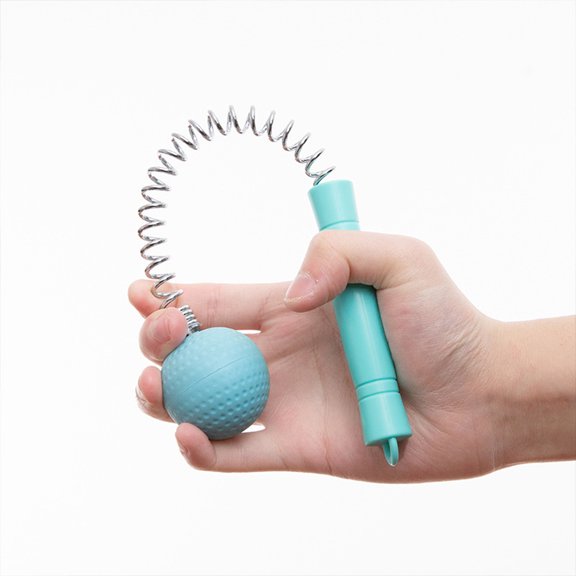 SPRING PARK Massager Ball Hammer Stick Manual Beat Golf Ball Massager Back Shoulder Massage Full Body Reduce Fatigue Pain