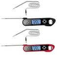 thumbnail image 1 of SPRING PARK Meat Thermometer Instant Read Oven Safe 2 in 1 Dual Probe Digital Food Thermometer with Alarm Backlight for Kitchen Cooking Grilling Smoking BBQ, 1 of 6