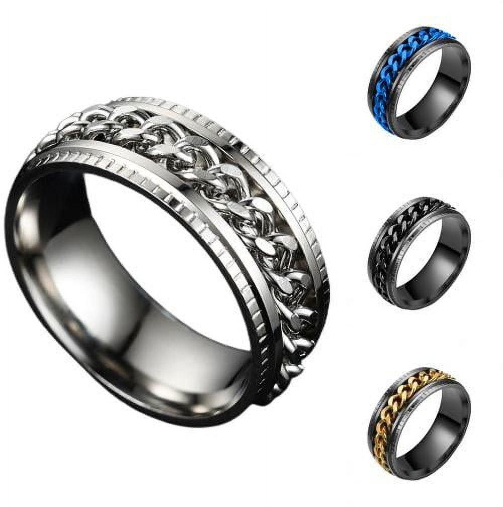 Buy Valentine Mens Fashion Jewellery Fancy Party wear Stylish Titanium  Stainless Steel Multi Couple Mens Rings Combo for men Boys boyfriend  husband Latest design Online In India At Discounted Prices