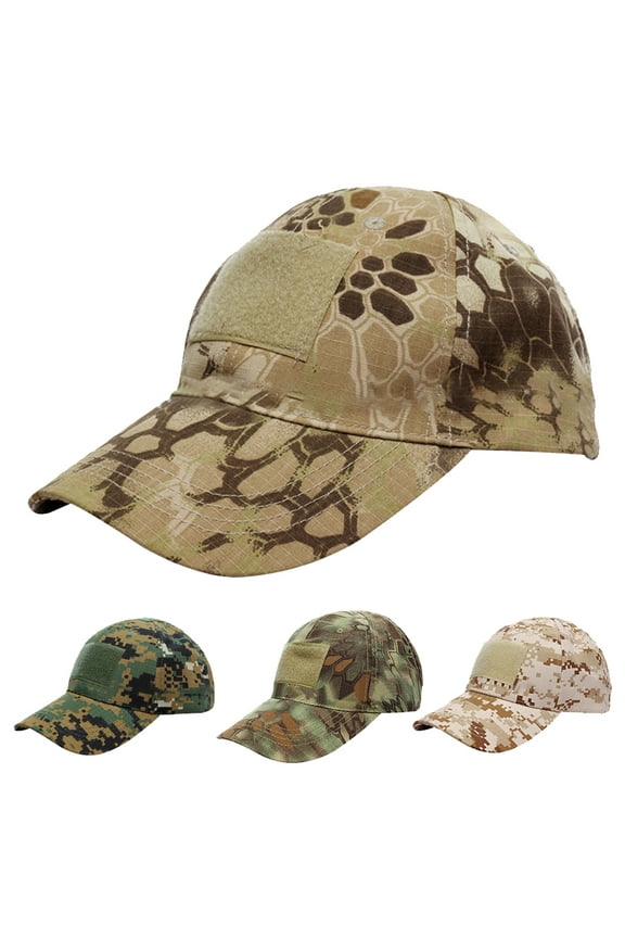Men Women Camo Cap Baseball Casquette Camouflage Hats for Hunting Fishing Outdoor Activities