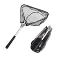 thumbnail image 1 of SPRING PARK Mini Folding Aluminium Alloy Fishing Landing Net Fishing Net Freshwater Practical Fish Accessory, 1 of 7
