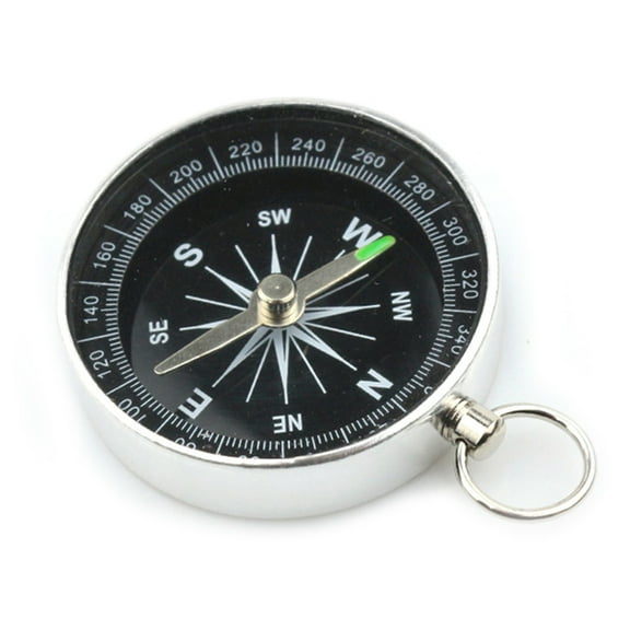 SPRING PARK Mini Portable Alloy Compass Survival Hiking Camping Direction Outdoor Tool