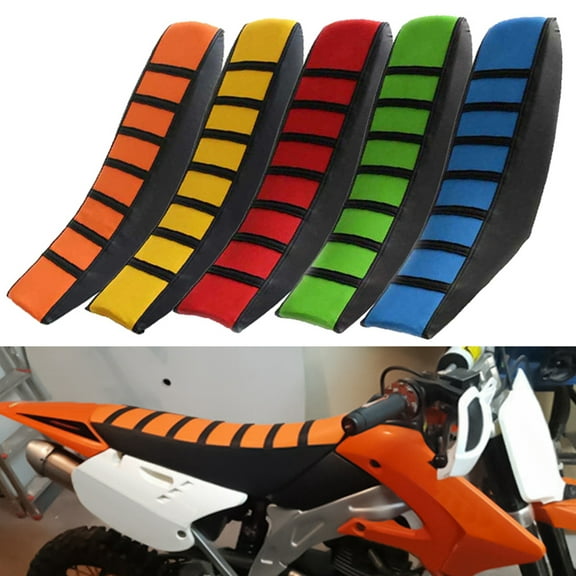 SPRING PARK Motocross Motorcycle Dirt Bike Soft Seat Cushion Cover for Honda Y-amaha S-uzuki