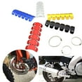thumbnail image 1 of SPRING PARK Motorcycle Exhaust Muffler Pipe Protector Metal Heat Shield Cover with 3 Clamp, 1 of 6