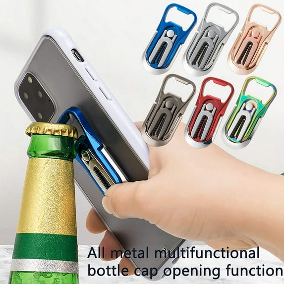 SPRING PARK Multifunction Cell Phone Finger Ring Metal Grip Hook Smartphone Accessories