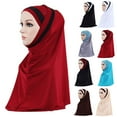 thumbnail image 1 of SPRING PARK Muslim Women Amira Hijab Scarf Turban Headwear Hat Islamic Cap Wrap Cover Hijab, 1 of 5