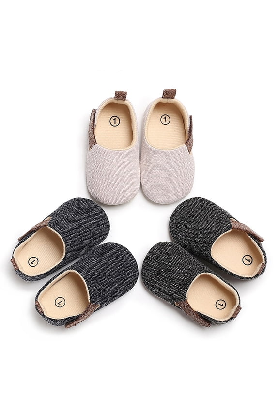 Newborn Baby Boy Girl Anti-slip Shoes Pram Soft Sole Prewalker Trainers