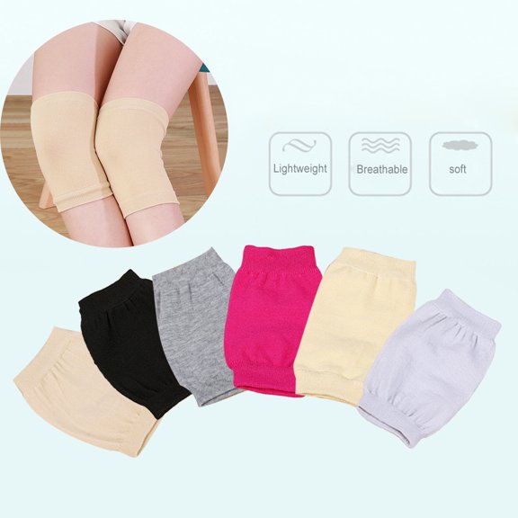 SPRING PARK Non-Slip Soft Absorbent Knee Pad Support Brace Protector Leg Sleeve Kneelet Warm Unisex Outdoor Sports Running Dancing Gym Yoga Fitness