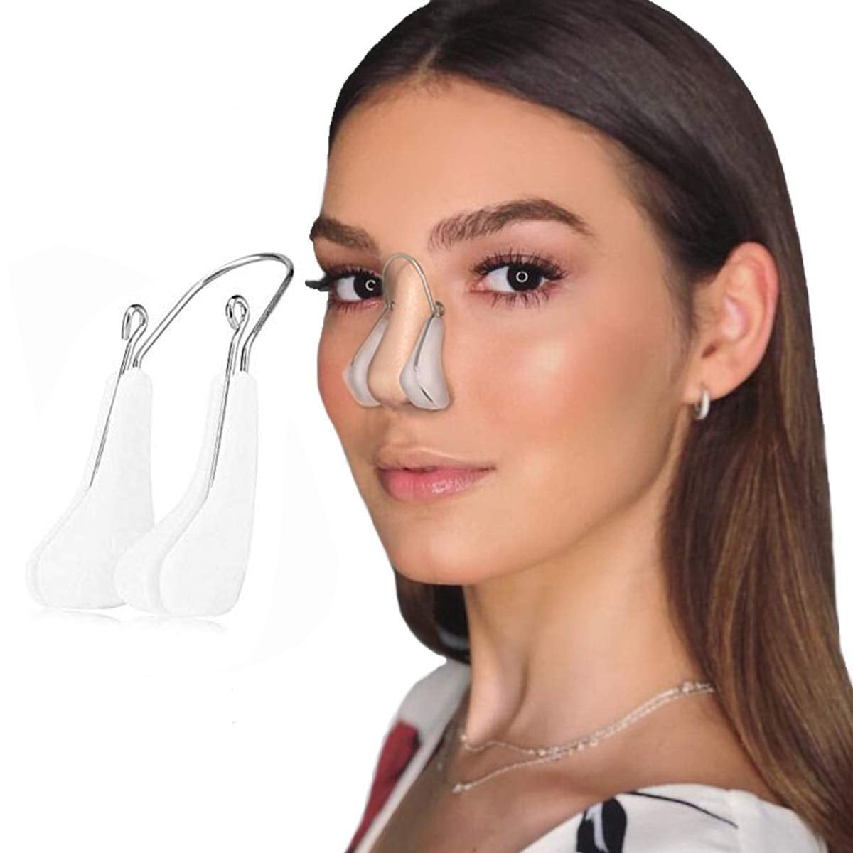 SPRING PARK Nose Shaper Clip Nose Beauty Up Lifting Silicone Nose