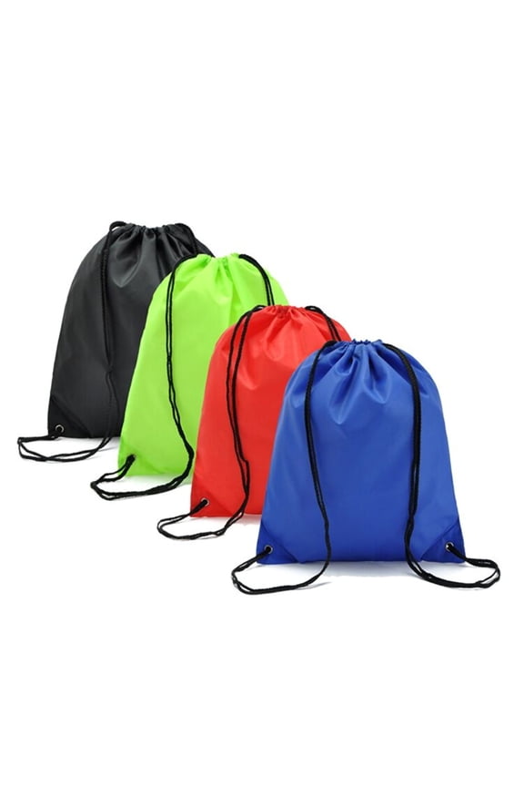 Outdoor Travel Drawstring Backpack Bags Sport Gym Sack Bags Bulk for School Traveling and Storage
