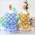 thumbnail image 1 of SPRING PARK Pet Clothes,Lovely Summer Printing Two-legged Knitted Fabric Dog T-Shirt Puppy Clothes Dog Skirt Dress Cats Clothes for Small Dogs Cats Puppy, 1 of 7
