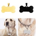 thumbnail image 1 of SPRING PARK Pet ID Tag Bone Shape Double Sided Dog Cat Pet Name Phone Number ID Tag Charm Personalized Blank Bone Tags, 1 of 7