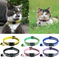 thumbnail image 1 of SPRING PARK Pet Supply Soft & Safe Reflective Adjustable Quick Release Dog Collar with Bell, 1 of 7