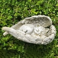 thumbnail image 1 of SPRING PARK Pet in Loving Memory Collection Resin Dog Sleeping in Angel Wing Pet Statue - in Memory of My Best Friend Bereavement, 1 of 7