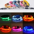 thumbnail image 1 of SPRING PARK Pets Dog LED Lights Flash Night Safety Waterproof Nylon Dog Collar Adjustable, 1 of 6