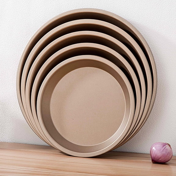 SPRING PARK Pizza Baking Pan Baking Sheets for Oven Nonstick Round Pizza Tray Bakeware Carbon Steel Sheet Pans for Cooking Multifunction