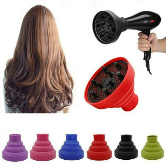 SPRING PARK Portable Blower Hairdressing Salon Curly Foldable Hair Dryer Diffuser Cover