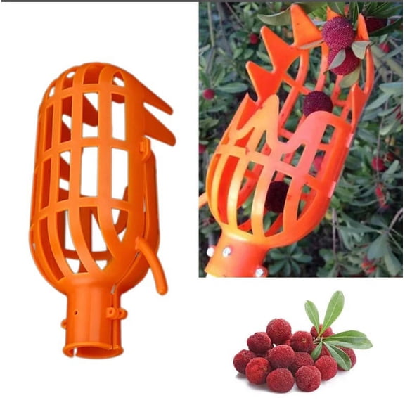 SPRING PARK Portable Fruit Picker Gardening Tool Picking Head Apple Catcher Device